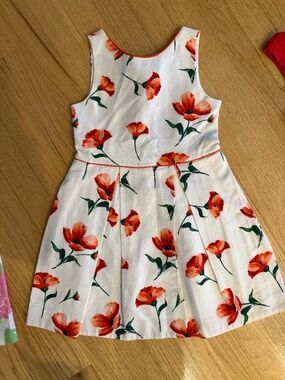 Janie and Jack | Size 6 | White Floral Dress